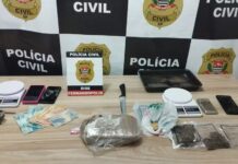 Duas pessoas são presas em operação de combate ao tráfico de drogas