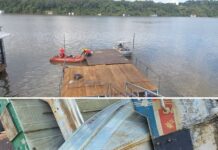 Bombeiros fazem buscas por homem que desapareceu em rio após batida entre barcos em Orindiúva