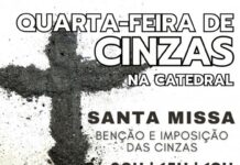 Celebrações da Quarta-feira de Cinzas na Catedral de Votuporanga