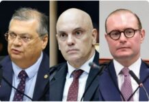 STF decide por 9 a 1 que Dino e Moraes podem julgar caso do golpe