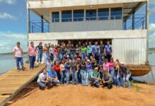 Piscicultura é tema de aula prática do curso de Medicina Veterinária