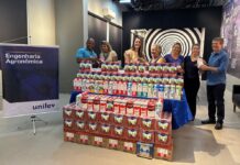Unifev repassa centenas de litros de leite a entidades
