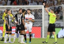 Calleri entra, fica 13 minutos em campo e é expulso