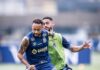 Com Neymar em campo, Santos vence Água Santa em jogo-treino no CT Rei Pelé
