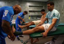 Murilo sofre lesão na coxa e vira mais um desfalque no Palmeiras