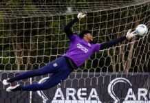 Hugo Souza e Igor Coronado voltam a trabalhar com bola