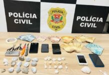 Operação prende quatro pessoas por tráfico de drogas em Fernandópolis