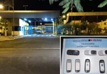Detento é flagrado após engolir três mini celulares, quatro baterias e tentar retornar para penitenciária