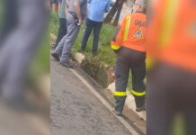 Homem tenta furtar carro em supermercado, esfaqueia segurança e foge por bueiro em Rio Preto