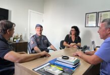 Deputado Carlão Pignatari recebe comandante regional da PM e reforça apoio às forças de segurança do interior