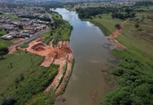 Etapa de obra de desassoreamento da Represa Municipal é concluída