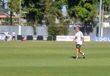 Zé Ivaldo, Bontempo e Gil ficam fora de treino do Santos
