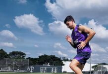 Garro inicia transição física e treina parcialmente com elenco