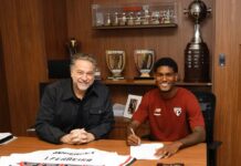 São Paulo renova contrato de Lucas Ferreira