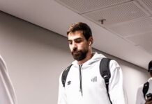 Luan Peres recebe o terceiro cartão amarelo e desfalca o Santos contra o Botafogo
