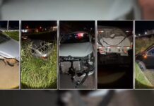 Sequência de acidentes com cinco veículos deixa dois feridos na Rodovia Euclides da Cunha