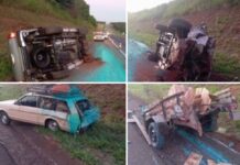 Acidente deixa dois feridos na Rodovia Euclides da Cunha