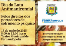 SAÚDE – Secretaria Municipal de Saúde de Fernandópolis promove evento com palestras e certificado gratuito