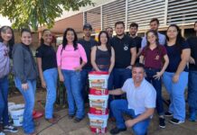 Núcleo de Valorização ao Meio Ambiente da Unifev doa composteiras à cantina da Cidade Universitária
