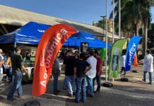Unifev promoveu 1ª edição da Cãominhada e do projeto “Arboriza” na Praça Cívica