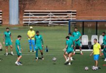 Palmeiras faz último treino antes de pegar o Botafogo, e Abel prepara mudanças