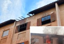 Mulher coloca fogo em apartamento após brigar com a namorada em Rio Preto