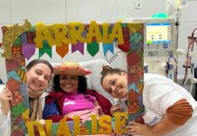 Arraiá na Diálise leva alegria e afeto aos pacientes da Santa Casa