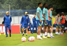 Ancelotti comanda treino e dá pistas de primeira escalação da Seleção