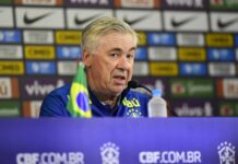 Ancelotti anuncia Raphinha titular em Brasil x Paraguai: “Um dos melhores do momento”