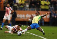 Vini Jr. lamenta suspensão e comemora classificação à Copa: “Nosso objetivo”