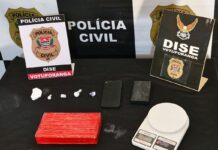 DISE prende servidor público e fecha ‘disk drogas’ em Votuporanga