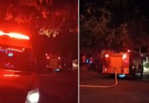 Casa pega fogo no bairro São Cosme em Votuporanga