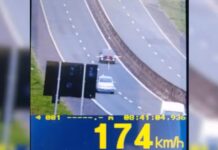 Polícia flagra motorista a 174 km/h em rodovia com velocidade permitida de 90 km/h em Birigui