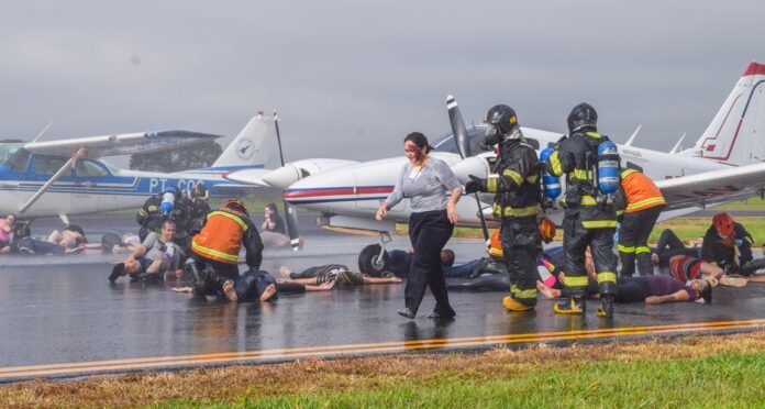 Exercício Simulado de Emergência Aeronáutica - Patrícia Lanini - Divulgação ASP 2
