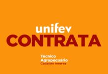 Unifev abre vaga para técnico agropecuário
