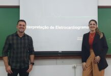Eletrocardiograma foi tema de curso na Unifev