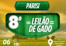 8º Leilão de Gado em prol da Santa Casa será dia 6 de julho, em Parisi