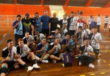 Vôlei masculino conquista tricampeonato dos Jogos Regionais e mira medalha inédita nos Jogos Abertos