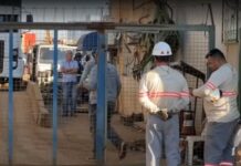 Polícia prende duas pessoas em operação de combate ao furto de fios e à receptação de metais