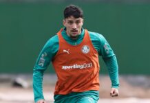 Piquerez avança em recuperação no Palmeiras, e Felipe Anderson passará por exames