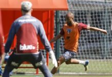 Lucas e Ferreira treinam com o elenco e podem reforçar o São Paulo contra o Flamengo
