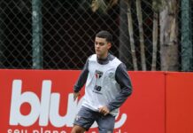 Lucca tem lesão muscular e é mais um desfalque no São Paulo