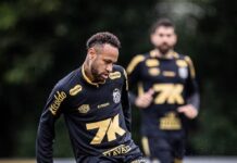 Neymar se reapresenta em boas condições, e Santos confia em sequência de jogos no Brasileirão