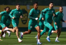 Palmeiras se reapresenta sem Ríos, liberado para exames no Benfica