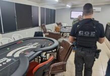 Cassino ilegal é fechado pela Polícia Civil e dono vai preso em Ibirá