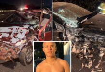 Motorista morre após atingir talude e capotar carro na Rodovia Euclides da Cunha