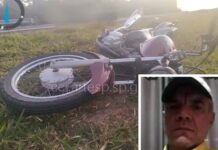 Motociclista morre ao ser atropelado por carro em rodovia de Guararapes