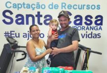 Um aninho de amor: família transforma festa em gesto de carinho à Santa Casa