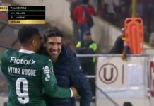 Roque brinca com Abel e ganha força para afastar peso do rótulo de reforço mais caro do Palmeiras