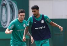 Palmeiras inicia preparação para enfrentar o Corinthians e terá retorno no meio de campo